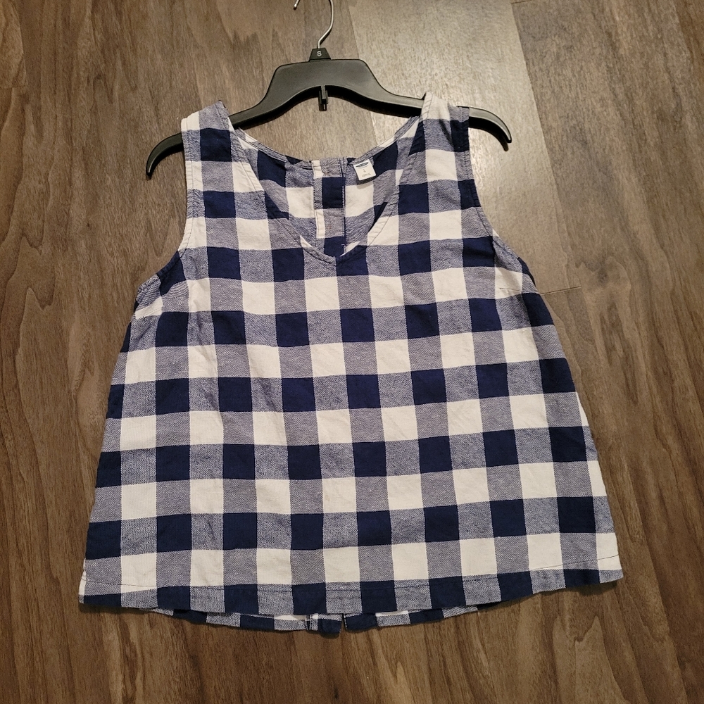 Old Navy plaid tank